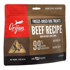 Orijen Dog Treat Freeze-Dried Beef Recipe