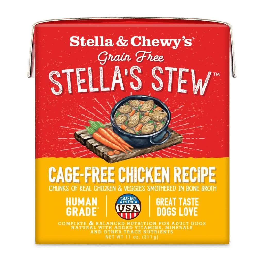 Stella & Chewy's Wet Dog Food Stella's Stew Cage-Free Chicken Recipe