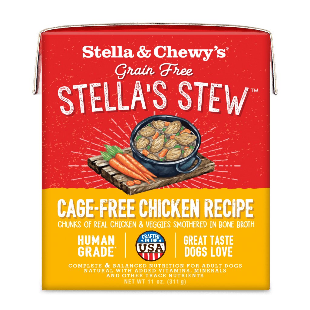 Stella & Chewy's Wet Dog Food Stella's Stew Cage-Free Chicken Recipe