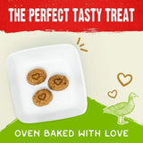 Stella & Chewy's Dog Treat Freeze-Dried Raw Coated Biscuits Cage-Free Duck Recipe