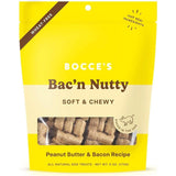 Bocce's Dog Treat Soft & Chewy Bac'n Nutty Peanut Butter & Bacon Recipe