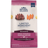 Natural Balance Dry Dog Food Limited Ingredient Reserve Sweet Potato & Venison Recipe