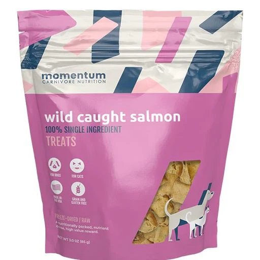 Momentum Dog Treat Freeze-Dried Wild Caught Salmon